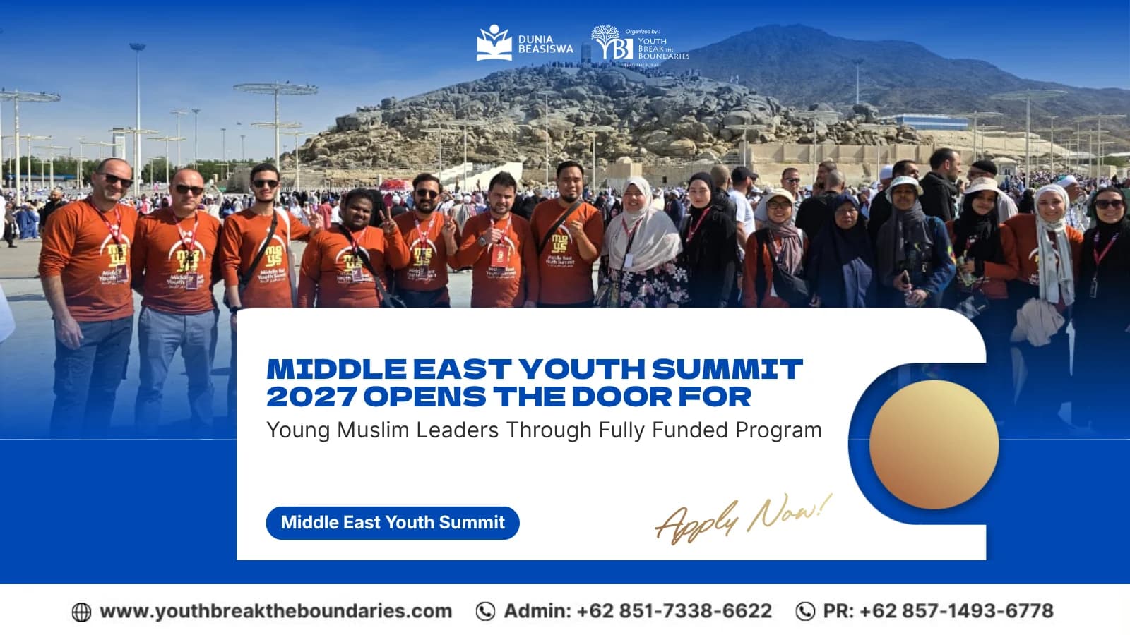Middle East Youth Summit 2027 Opens the Door for Young Muslim Leaders Through Fully Funded Program