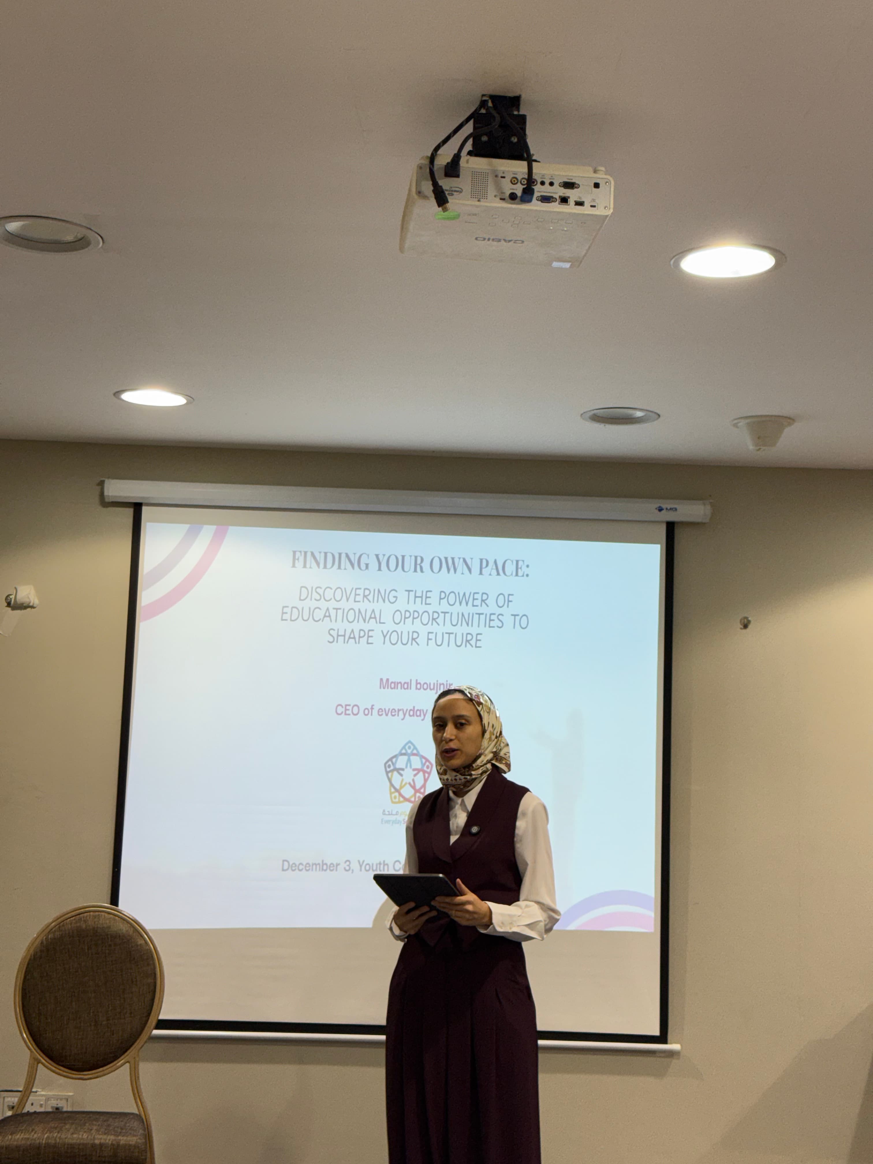 Manal Boujnir Delivers Impactful Session on Sustainability at MEYS 2025