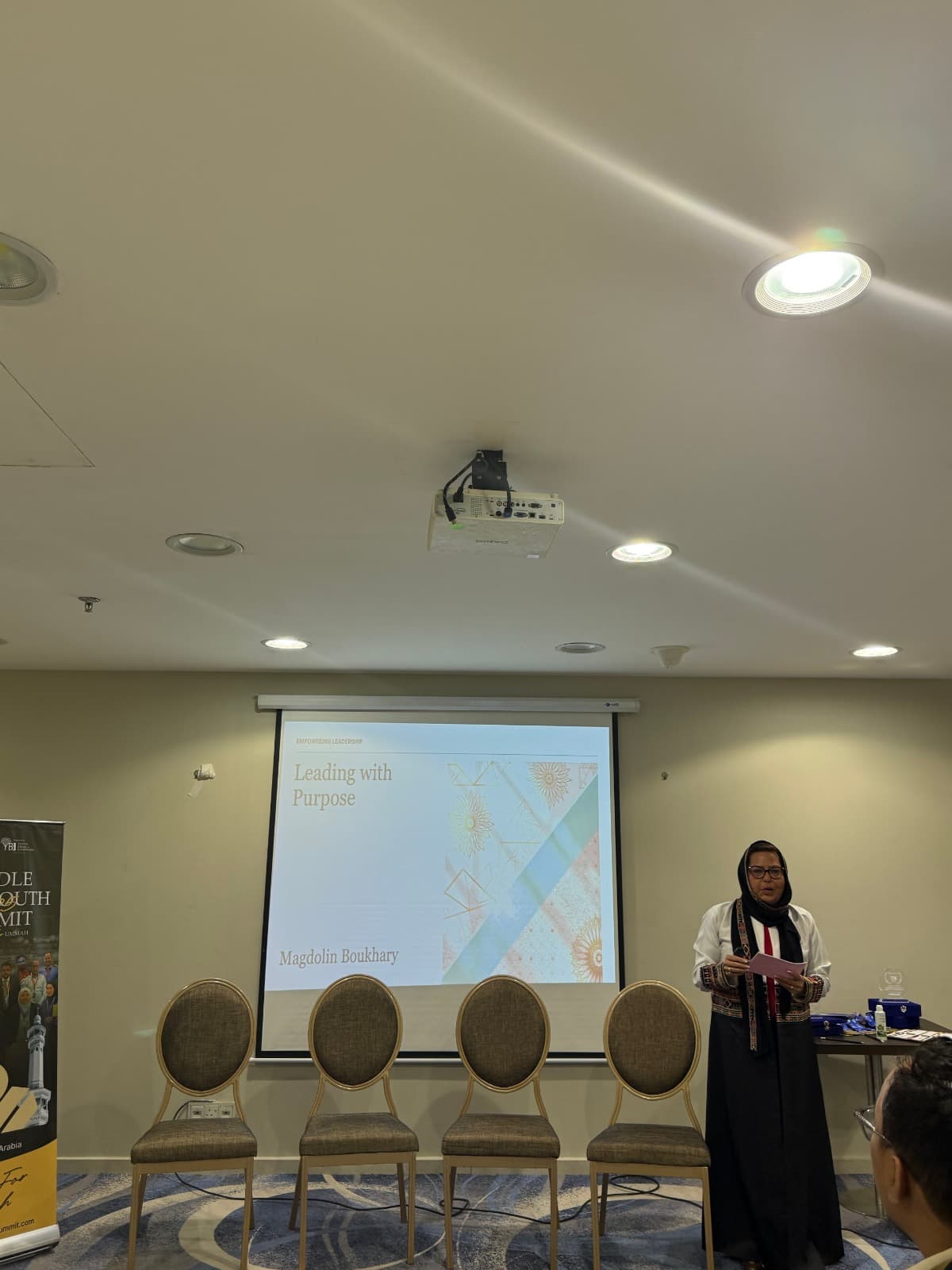 Magdolin Boukhary Menjadi Salah Satu Pembicara Utama di Middle East Youth Summit (MEYS) 2025