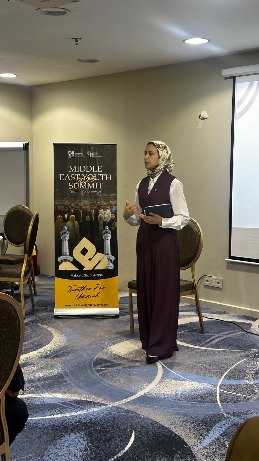 Manal Boujnir Sampaikan Sesi Inspiratif tentang Keberlanjutan di MEYS 2025